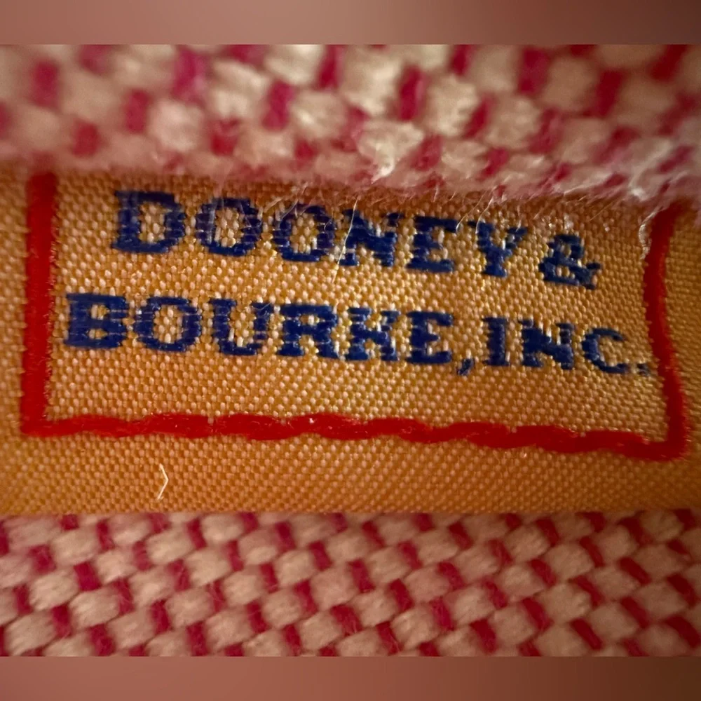 Dooney & Bourke Navy Croc Embossed Leather Shoulder Bag with Dust Bag EUC